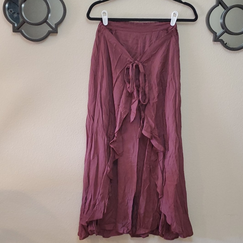 Mauve Pant Skirt